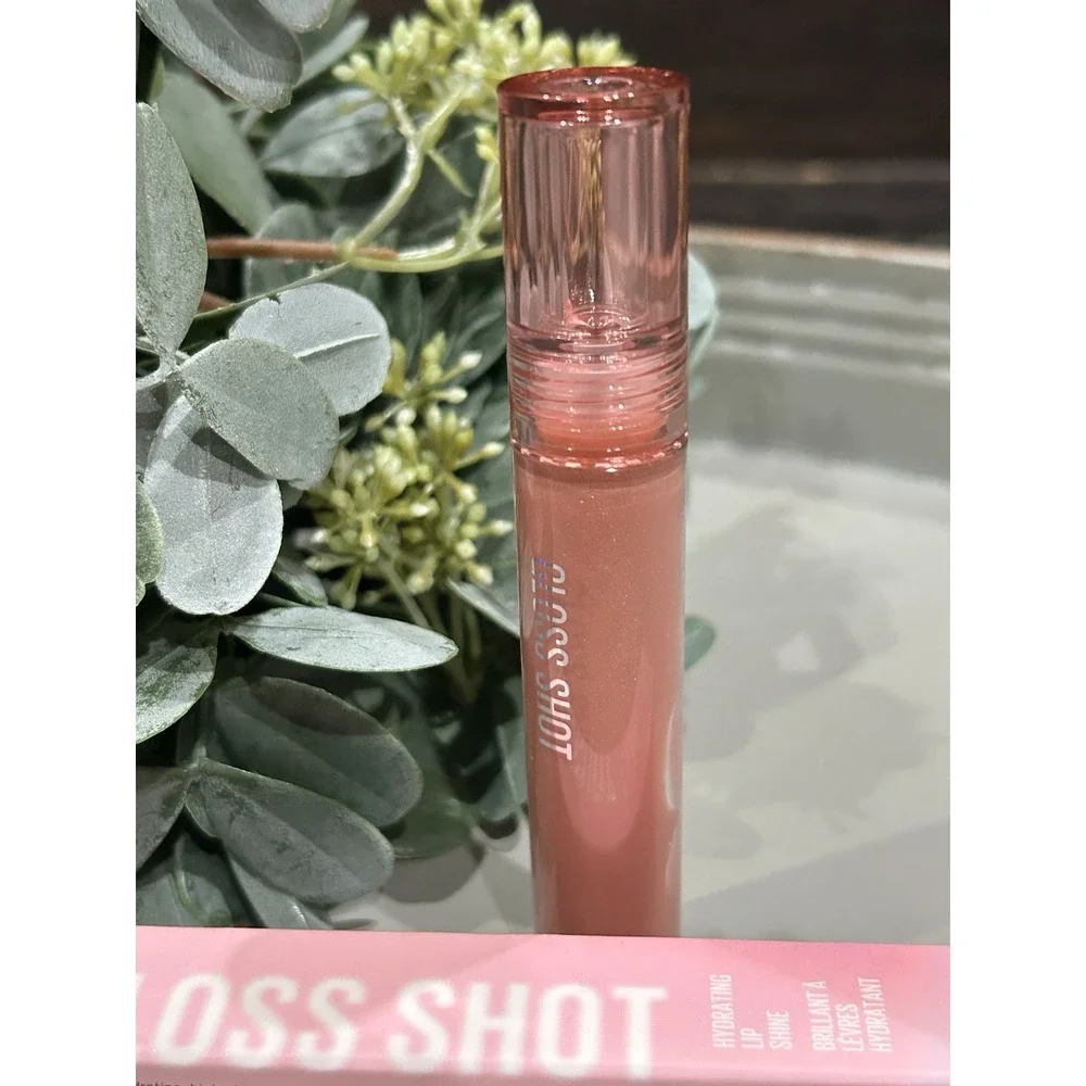KAJA Gloss Shot Hydrating‎ Lip Shine #04 PINK DRINK 0.14oz NEW